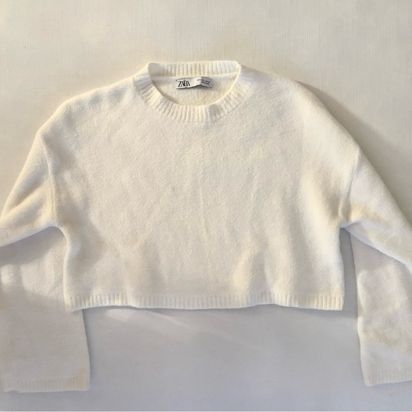ZARA white Sweater - Picture 1 of 4